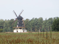 Old windmill near Krankesjön lake © Ken Hall
