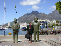 Lys at V&A Waterfront, with friends