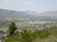 View over Paarl
