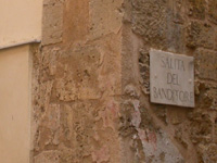 Palermo street sign