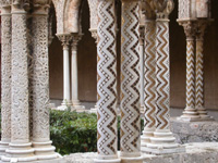 Monreale cloister columns
